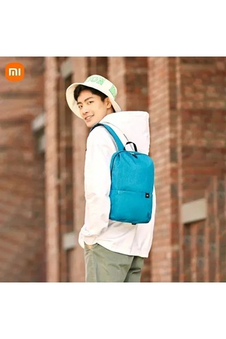 Renkli Küçük Sırt Çantası Erkek Ve Kadın Omuz Çantası Açık Su Çok Renkli