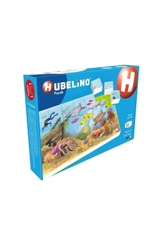 Hubelino 35 Parça Puzzle Renkli Sualtı Dünyası 410160
