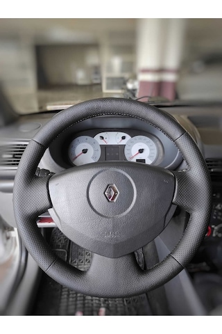 Renault Symbol 2008 2012 Deri Direksiyon Kaplaması Renault Symbol 2008 2012 Deri Direksiyon Kaplaması