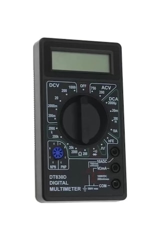 Hubrendy Sh Powermaster Dt-830d Dijital Akım Voltaj Direnç Ölçer Multimetre Ölçü Aleti
