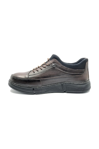 Dropland 9028 Hakiki Deri Erkek Casual Ayakkabı Kahverengi