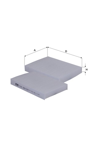 FİL HC 7019 CLİO II KANGO MEGANE I DACIA LOGAN POLEN FİLTRESİ