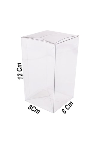Asetat Kutu 8X8X12 Cm 25 Adet