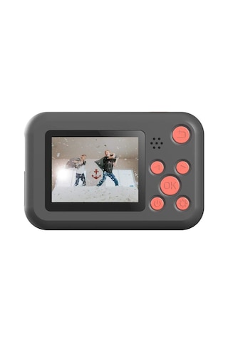 Sjcam Funcam Çocuklar İçin Fotoğraf Makinesi Ve Kamera Siyah Siyah