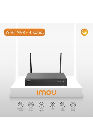 Imou NVR1104HS-W S2 4 Kanal Wi-Fi Nvr Kayıt Cihazı