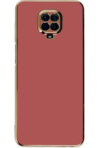 Hnrlıshp Newface Xiaomi Redmi Note 9 Pro Kılıf Volet Silikon - Kırmızı