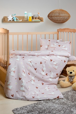 Cotton Collection %100 Pamuk Bebek Nevresim Takımı Bunnies