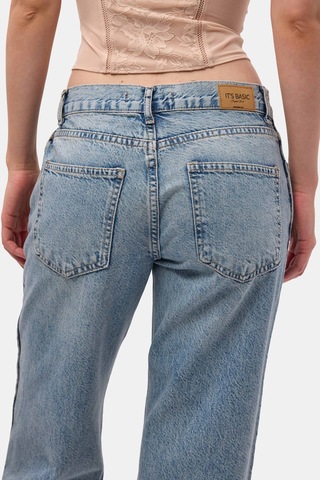 it's basic Kadın Kot Renk 4s6-32 Bootcut Fit Orta Bel Denim Jean