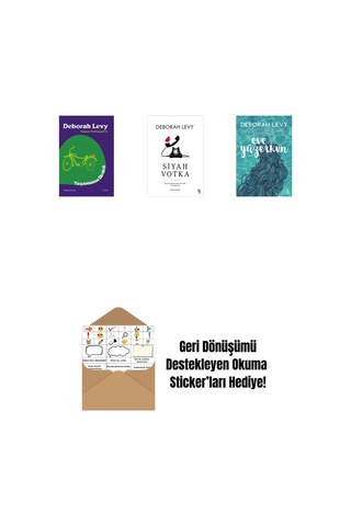 Yaşamanın Bedeli + Siyah Votka + Eve Yüzerken + Okuma Sticker'ları