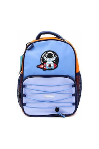 Chımola Dıno Space Mavi Sırt Çantası 12"
