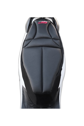 GP Kompozit Honda Dio 2021-2025 Uyumlu Fileli Motosiklet Konfor Sele Kılıfı Siyah