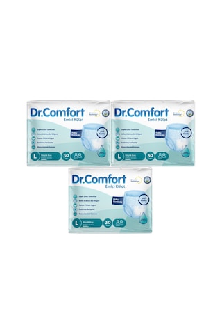 Dr.comfort Hasta Bezi Yetişkin Emici Külot L-büyük 3pk 90 L