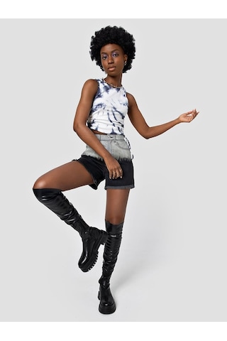 LOFT Regular Fit Kadın Şort Lf2032731 Q1.v1 Denim