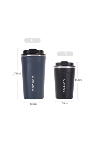 Pazly Paslanmaz Çelik Termal Kahve Fincanı Sızdırmaz Yalıtımlı H40827dgr-l Diğer