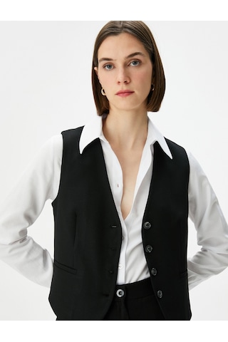 Koton Klasik Gömlek Uzun Kollu Düğmeli Slim Fit Beyaz 4sak60004uw 4SAK60004UW000 Beyaz