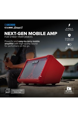 Boss Cube Street Iı Kırmızı