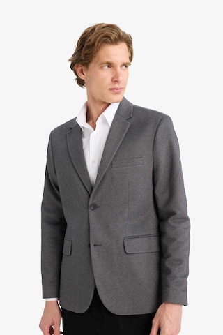 Defacto Slim Fit Dar Kesim Blazer Ceket F7690ax25auar198 Antrasit