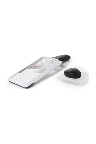 Oxo - Good Grips Paslanmaz Çelik Bıçaklı Sebze Dilimleyicisi/el Dilimleyicisi, Beyaz Diğer