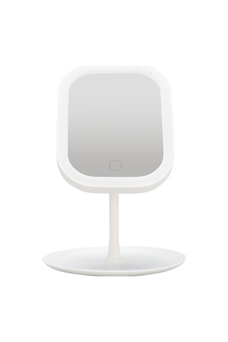 Aurora Hafif Masasüstü Aynalımak Yaj Aynası Beyaz