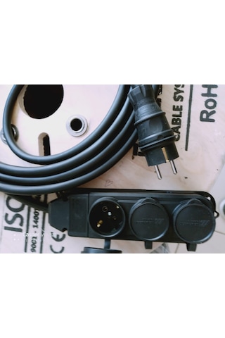 Kauçuk 3 Lü Uzatma