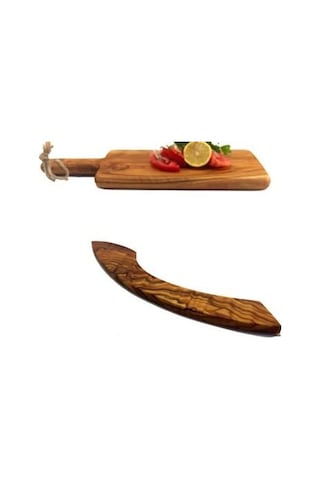 Zethome Zeytin Ağacı Ahşap Tereyağı Bıçağı