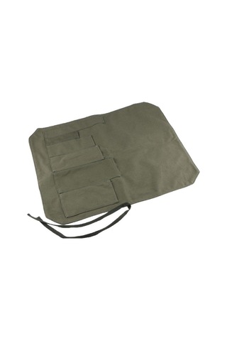 Pazly Suntek Taşınabilir Unisex Şef Bıçak Cüzdanı - Yeşil Tuval Taşıma Yeşil