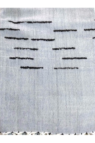 Mandaş Pamuklu El Dokuma Peştemal (80X200) - Gri