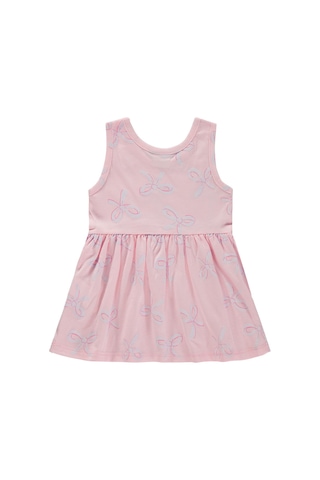 Civil Baby Fiyonk Empirme 6-18 Ay Elbise - Pembe