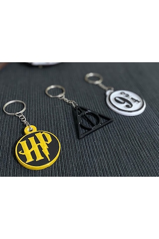 Harry Potter 3'lü Anahtarlık Seti