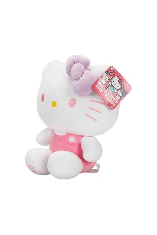 Hello Kitty Pembe Tulumlu Peluş Oyuncak 22 Cm Yumuşak Figür Çok Renkli