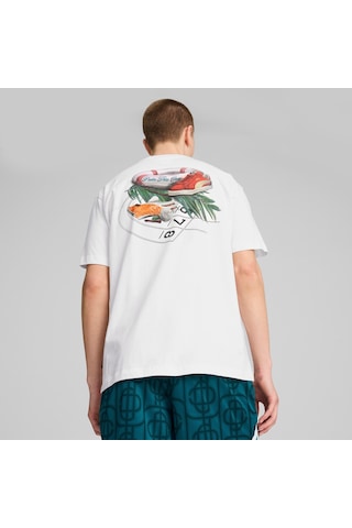 Puma X Ptc Graphic Unisex Beyaz T-shirt