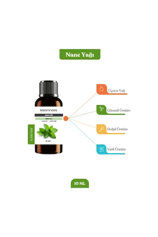 Savonnova Nane Yağı 10 ML