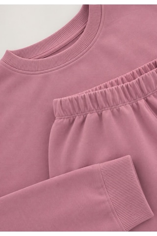 Cigit Sweatshirt Takım 2-8 Yaş Leylak Beyaz