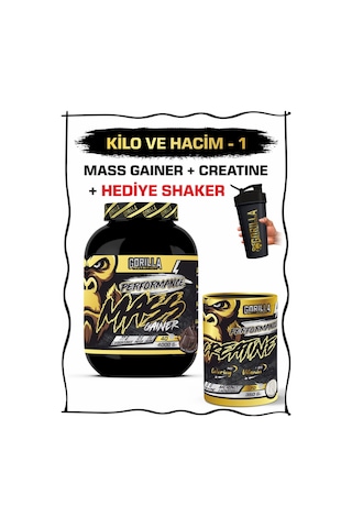 Gorilla Nutrition Kilo Ve Hacim Kombini