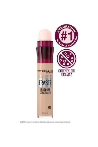 Maybelline New York Instant Anti Age Eraser Kapatıcı 01 Light 6.8 ML
