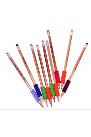 7 Adet Fatih Kurşun Kalem Taiga Natural Renkli Eva Grip Silgili