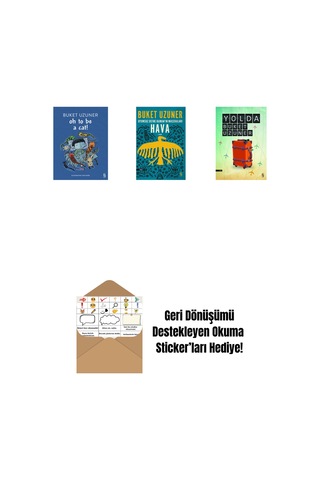 Oh To Be A Cat + Uyumsuz Defne Kaman'ın Maceraları - Hava + Yolda + Okuma Sticker'ları