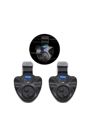 Adet Elektronik Balık Isırığı Alarmı Sesli Led Işık Göstergeli Balık Isırığı Alarmları