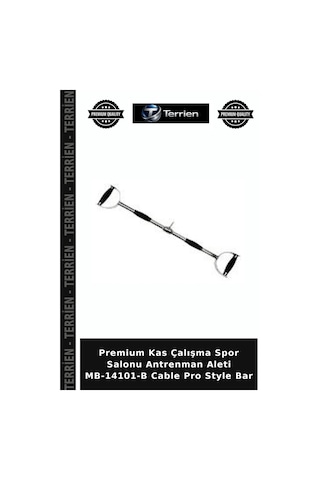 Premium Kas Çalışma Spor Salonu Antrenman Aleti Mb-14101-b Cable Pro Style Bar