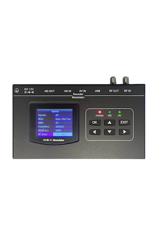 Divisat Dc-300 Tek Kanal Qam Dvb-c Encoder Modülator