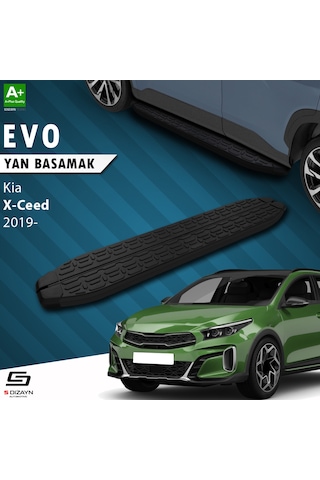 S-dizayn Kia Xceed Evo Siyah Yan Basamak 183 Cm 2019 Üzeri