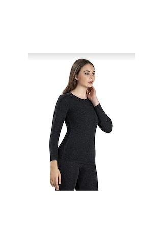 Jiber 597 Kadın Soft Termal Üst Uzun Kol İçlik Fanila 3 Adet 001