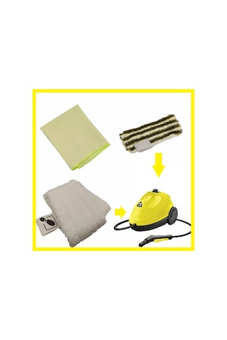Clean Trend Karcher Buharlı Temizleyiciler İçin Bez Takımı 227177631