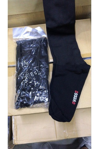 Astrid T Delux Serisi Siyah Çorap 40-44 Klasik Aksesuar Spor
