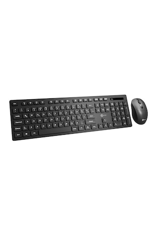Lecoo KW201 Kablosuz Türkçe Q Klavye & Mouse Set