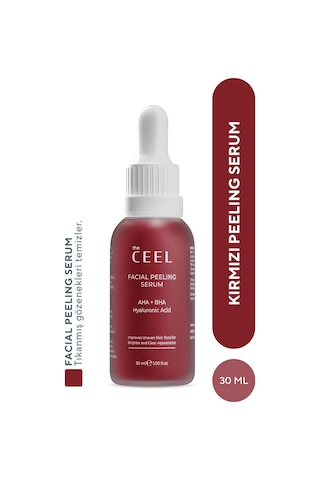 The Ceel Aha Bha Cilt Tonu Eşitleyici, Canlandırıcı, Yenileyici Kırmızı Peeling Serum 30 ml