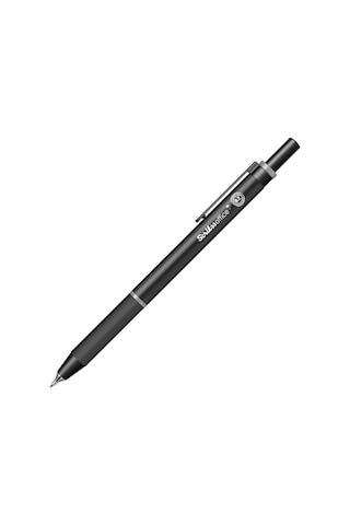 Scrikss Twist 0.7 Gri Şerit Siyah Gizli Uç Mekanik Kurşun Kalem