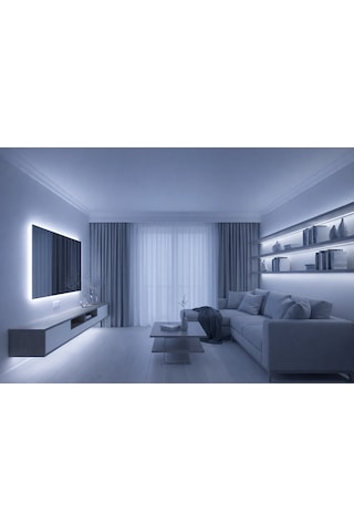 1 Adet 5 Metre Cata Ct 4541 İç Mekan 216 Çipli Cob Şerit Led 6400k Beyaz Işık 12v Diğer