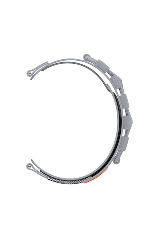 Samsung Uyumlu Galaxy Watch Active 2 44mm Zore Krd-112 20mm Orbital Örgülü Halat Tasarımlı Naylon Kumaş Hasır Kordon