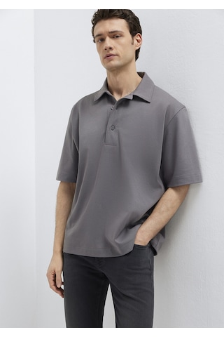 Mavi - Antrasit Polo Tişört 0613344-90721